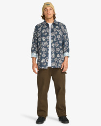 1 Solana Cord - Corduroy Shirt for Men Black EBYWT03004 Billabong