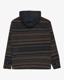 9 Furnace Bonded Flannel - Fleece Shirt for Men Black EBYWT03005 Billabong