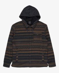 8 Furnace Bonded Flannel - Fleece Shirt for Men Black EBYWT03005 Billabong