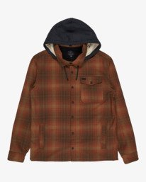 7 Furnace Bonded Flannel - Fleecehemd für Männer Braun EBYWT03005 Billabong