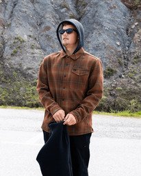 1 Furnace Bonded Flannel - Fleecehemd für Männer Braun EBYWT03005 Billabong