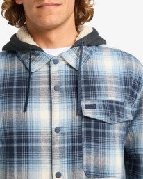 5 Furnace Bonded Flannel - Fleece Shirt for Men Beige EBYWT03005 Billabong