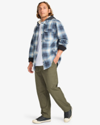 1 Furnace Bonded Flannel - Fleece Shirt for Men Beige EBYWT03005 Billabong