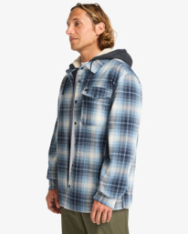 4 Furnace Bonded Flannel - Fleece Shirt for Men Beige EBYWT03005 Billabong