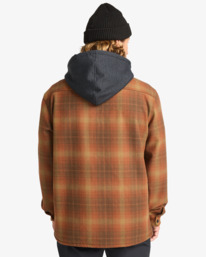 2 Furnace Bonded Flannel - Fleecehemd für Männer Braun EBYWT03005 Billabong