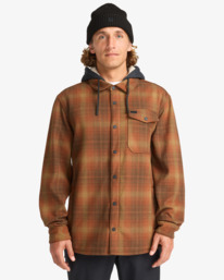 0 Furnace Bonded Flannel - Fleecehemd für Männer Braun EBYWT03005 Billabong