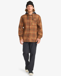 1 Furnace Bonded Flannel - Fleecehemd für Männer Braun EBYWT03005 Billabong