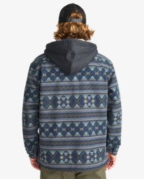 2 Furnace Bonded Flannel - Fleece Shirt for Men Black EBYWT03005 Billabong