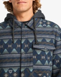 4 Furnace Bonded Flannel - Fleece Shirt for Men Black EBYWT03005 Billabong