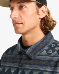 6 Furnace Bonded Flannel - Fleece Shirt for Men Black EBYWT03005 Billabong