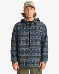 0 Furnace Bonded Flannel - Fleece Shirt for Men Black EBYWT03005 Billabong
