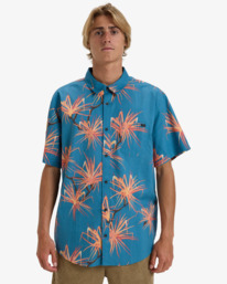 0 Sundays - Short Sleeves Shirt for Men Blue EBYWT03011 Billabong