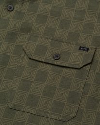 6 Offshore Jacquard Flannel Marron EBYWT03013 Billabong