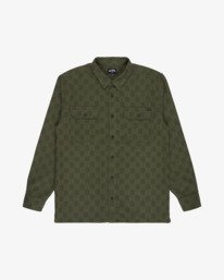 4 Offshore Jacquard Flannel Marron EBYWT03013 Billabong