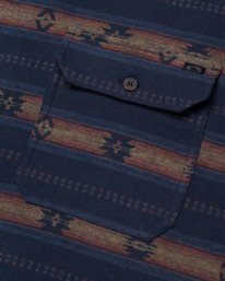 6 Offshore Jacquard Flannel Blue EBYWT03013 Billabong