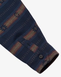 7 Offshore Jacquard Flannel Blue EBYWT03013 Billabong