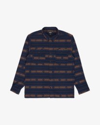 4 Offshore Jacquard Flannel Blue EBYWT03013 Billabong