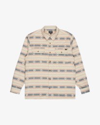 4 Offshore Jacquard Flannel Beige EBYWT03013 Billabong