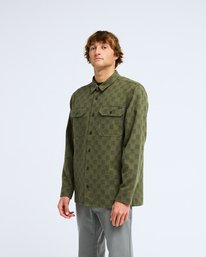 3 Offshore Jacquard Flannel Marron EBYWT03013 Billabong