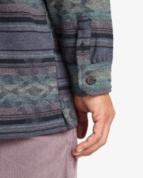 5 Offshore Jacquard Flannel - Top in tessuto testurizzato da Uomo Black EBYWT03013 Billabong