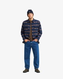 1 Offshore Jacquard Flannel Blue EBYWT03013 Billabong