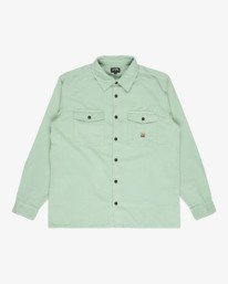 6 Bong Days - Overhemd met Lange Mouwen voor Heren Green EBYWT03015 Billabong