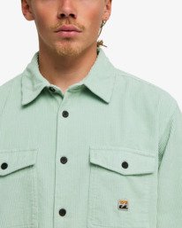 4 Bong Days - Overhemd met Lange Mouwen voor Heren Green EBYWT03015 Billabong