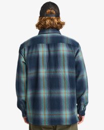 2 Lodge - Sobrecamisa para homem Azul EBYWT03016 Billabong