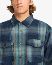4 Lodge - Sobrecamisa para homem Azul EBYWT03016 Billabong