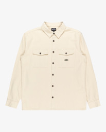 6 Del Mar Flannel - Camisa de flanela para homem Beige EBYWT03018 Billabong