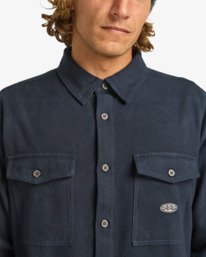 4 Del Mar Flannel - Chemise en flanelle pour Homme Noir EBYWT03018 Billabong