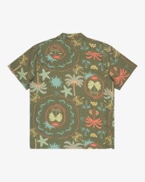 6 Vacay - Overhemd met Korte Mouwen voor Heren Green EBYWT03019 Billabong