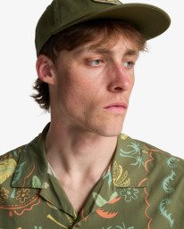 4 Vacay - Overhemd met Korte Mouwen voor Heren Green EBYWT03019 Billabong