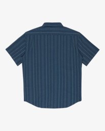 6 Sundays Jacquard - Short Sleeve Shirt for Men Blue EBYWT03021 Billabong