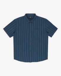 5 Sundays Jacquard - Short Sleeve Shirt for Men Blue EBYWT03021 Billabong