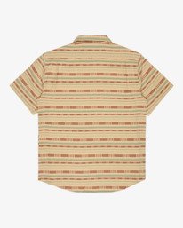 6 Sundays Jacquard - Short Sleeve Shirt for Men Beige EBYWT03021 Billabong