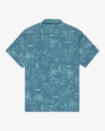 6 Solana Cord - Short Sleeve Shirt for Men Blue EBYWT03024 Billabong