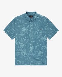 5 Solana Cord - Short Sleeve Shirt for Men Blue EBYWT03024 Billabong