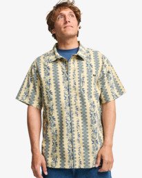 0 Solana Cord - Short Sleeve Shirt for Men Beige EBYWT03024 Billabong