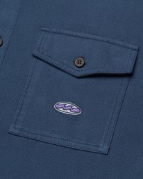 2 Since 73 Del Mar Flannel Bleu EBYWT03026 Billabong