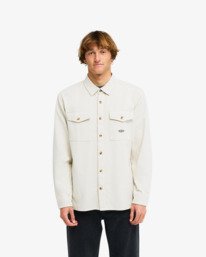 0 Since 73 Del Mar Flannel Beige EBYWT03026 Billabong