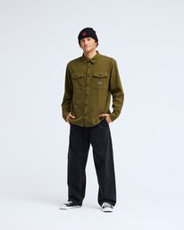1 Since 73 Del Mar Flannel Marron EBYWT03026 Billabong