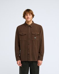 0 Since 73 Del Mar Flannel Marron EBYWT03026 Billabong