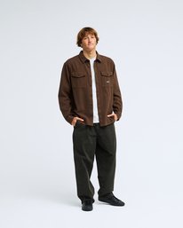 1 Since 73 Del Mar Flannel Marron EBYWT03026 Billabong