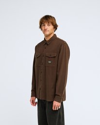 3 Since 73 Del Mar Flannel Marron EBYWT03026 Billabong