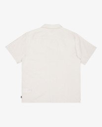 1 Vacay Linen - Short Sleeve Shirt for Men White EBYWT03030 Billabong