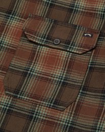 6 Offshore Flannel Marron EBYWT03033 Billabong
