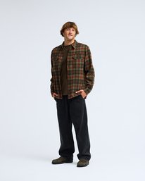 1 Offshore Flannel Marron EBYWT03033 Billabong