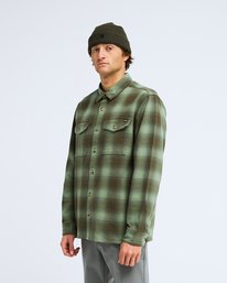3 Ventura Overshirt Green EBYWT03039 Billabong