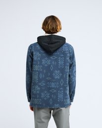 3 Furnace Bonded Jacquard Blau EBYWT03040 Billabong